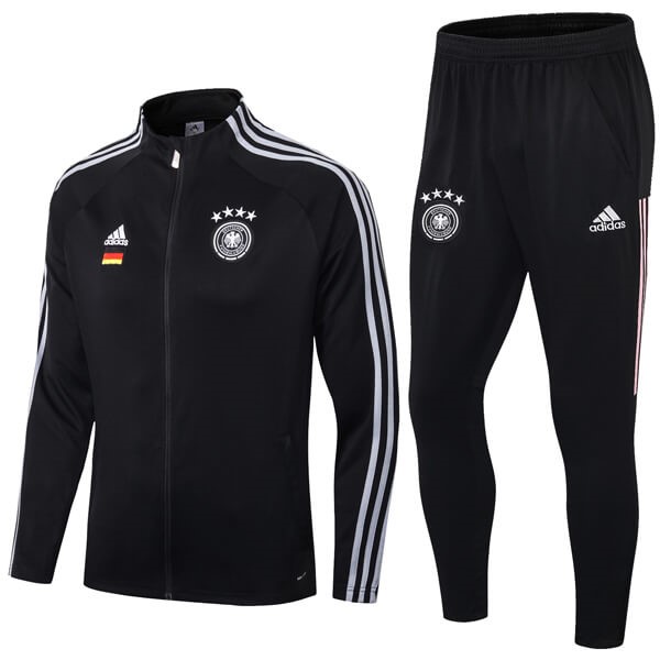 Chandal Alemania 2020 Negro Blanco